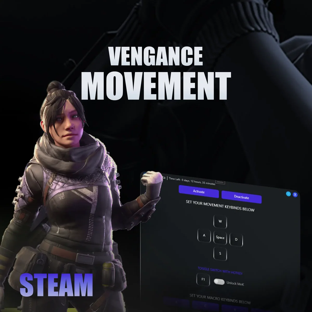 Vengeance Apex movement for Steam